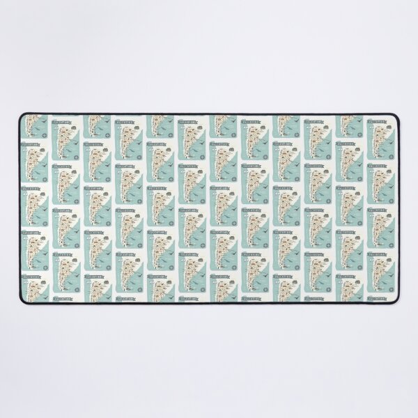 Item preview, Map of Argentina - Teal designed and sold by Those Pencil Shavings.