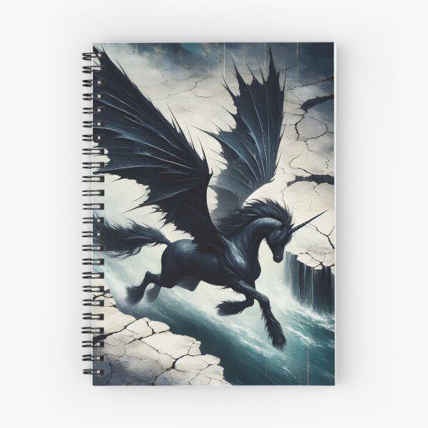 Item preview, Black Alicorn, Ai Generated Art  designed and sold by ACC .