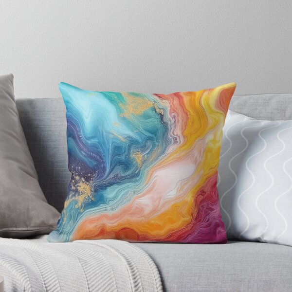 Item preview, Modern Rainbow - Abstract Marble designed and sold by RockitBaby.