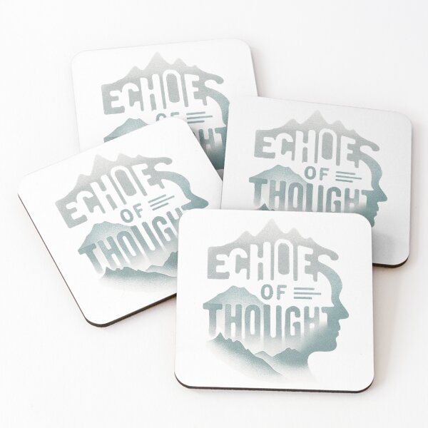 Item preview, Echoes of Thought – Symbolic Misty Mountain Design for Inner Reflection designed and sold by Kony83.