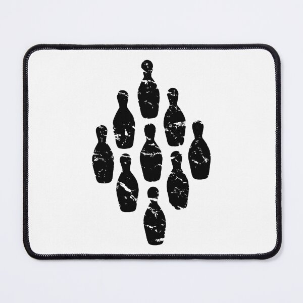Item preview, Bowling all nine bowling alley used look retro birthday designed and sold by Luzi Illustrella.
