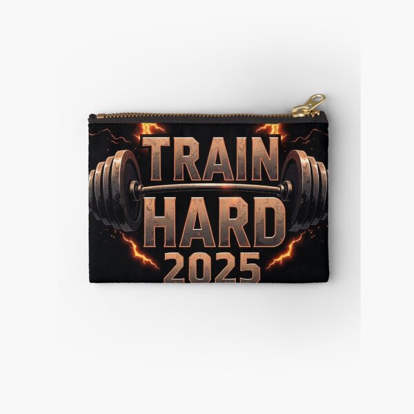 Item preview, Train Hard 2025 – power, motivation and extreme workout designed and sold by LoomisDreams.