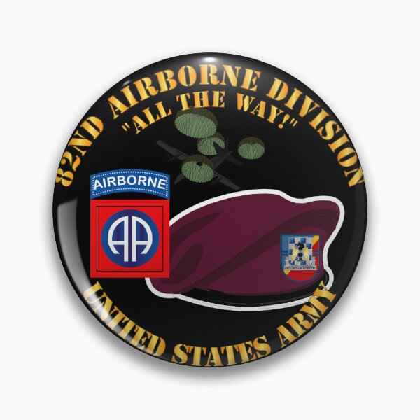 Item preview, Army - 82nd Airborne Div - Beret - Mass Tac - Maroon  - 2nd Bn 82nd Avn Regt designed and sold by Military Insignia Products.