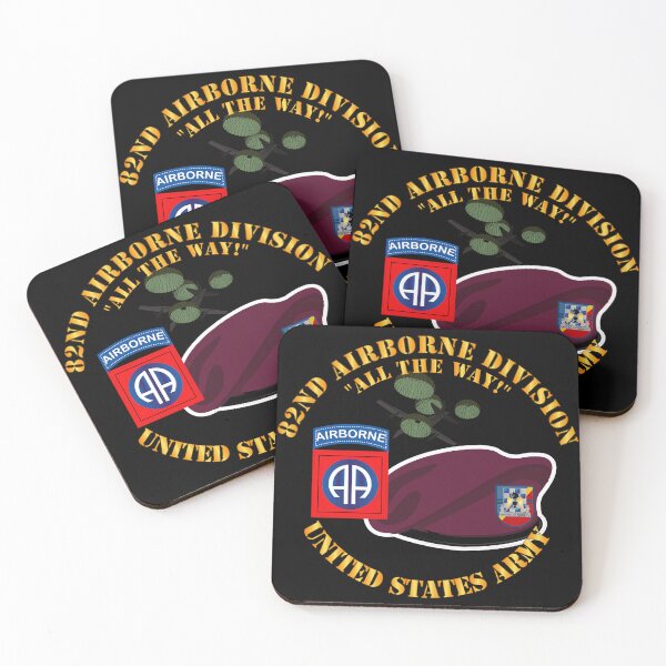 Item preview, Army - 82nd Airborne Div - Beret - Mass Tac - Maroon  - 2nd Bn 82nd Avn Regt designed and sold by Military Insignia Products.