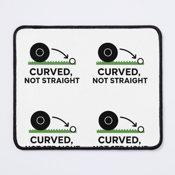 Item preview, Lawn Bowling - Curved not straight designed and sold by DamioPolArt.