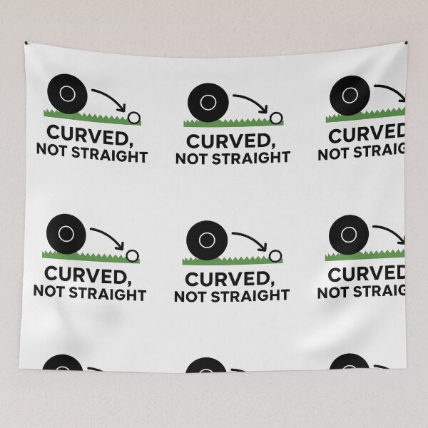 Item preview, Lawn Bowling - Curved not straight designed and sold by DamioPolArt.