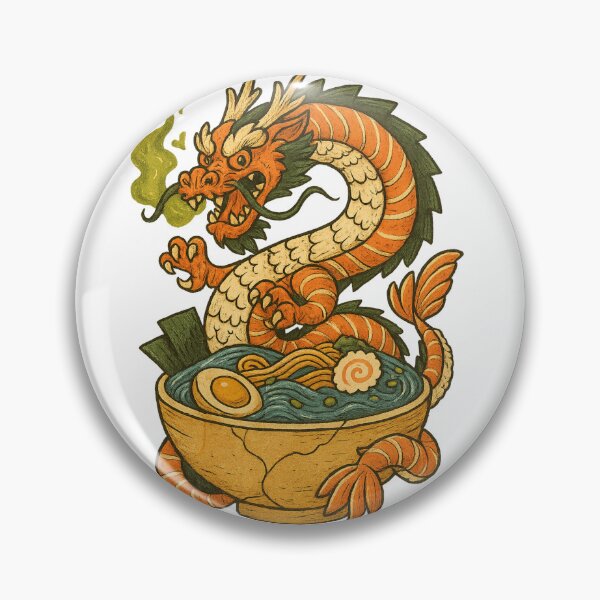 Item preview, Sushi Serpent — Dragon of the Rising Roll designed and sold by CLEARART7.