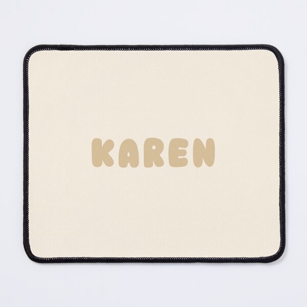 Item preview, Beige Karen – Minimalist Personalized Name Design designed and sold by karolinahinc.
