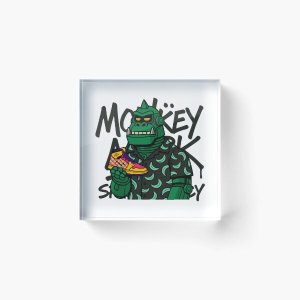 Item preview, MONKEY MARK – Robot Ape Sneaker Style designed and sold by DixTartare.