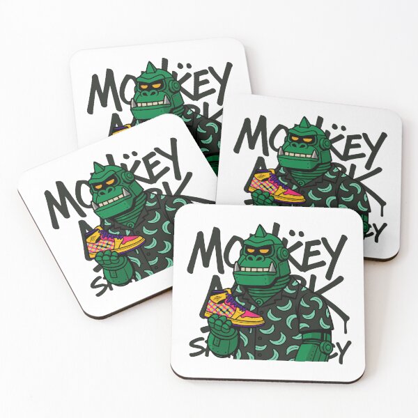 Item preview, MONKEY MARK – Robot Ape Sneaker Style designed and sold by DixTartare.