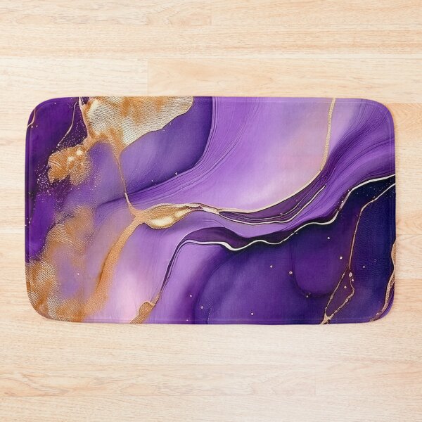 Item preview, Purple Fluid Form - Abstract Marble designed and sold by RockitBaby.