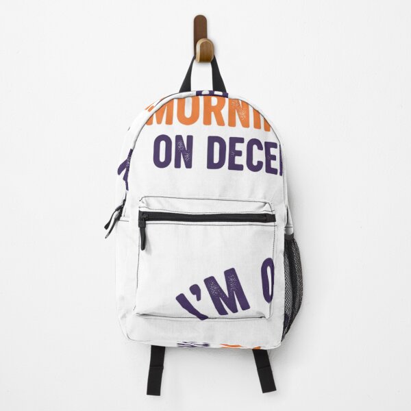 Item preview,  I'M Only a Morning  Person on Dec  25th Retro  Design  designed and sold by MofazStyle.