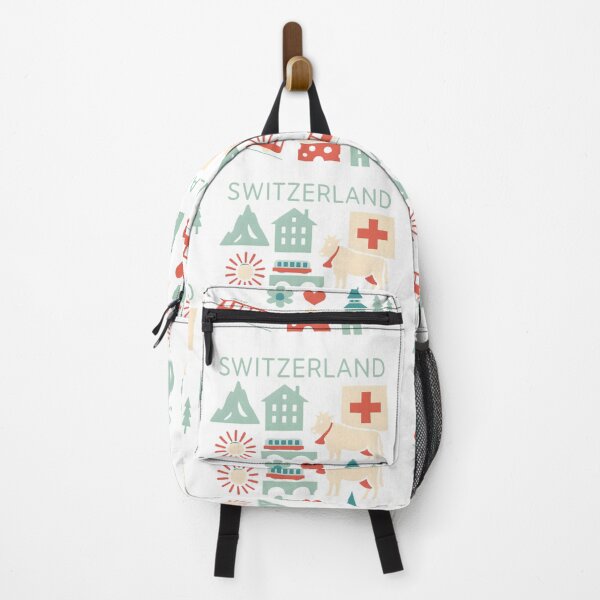 Item preview, Colorful Switzerland Travel Icons designed and sold by Gaby112703.