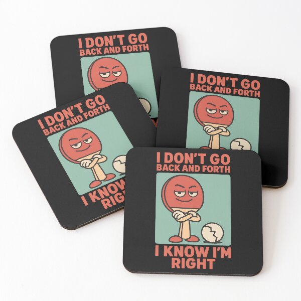 Item preview, I Don’t Go Back and Forth I Know I’m Right Funny Paddle Design designed and sold by TeeTimeTreasure.