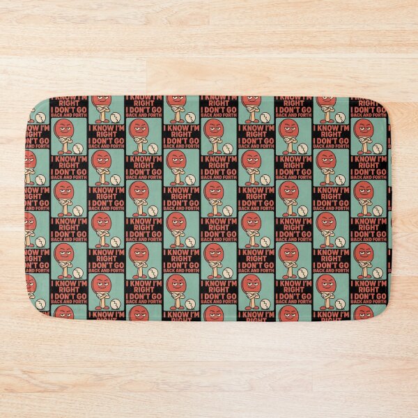 Item preview, I Don’t Go Back and Forth I Know I’m Right Funny Paddle Design designed and sold by TeeTimeTreasure.