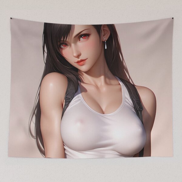 Item preview, Tifa Lockhart 010 designed and sold by Raziel619 Prints.