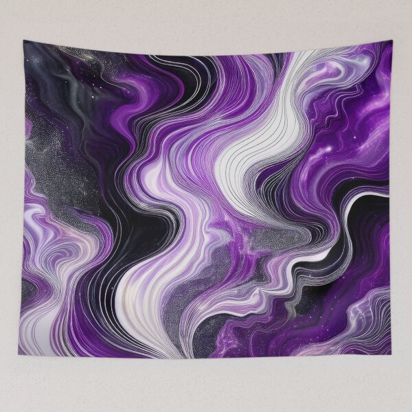 Item preview, Purple Elegance - Abstract Marble designed and sold by RockitBaby.