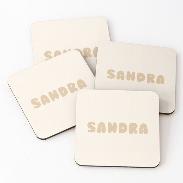 Item preview, Beige Sandra – Minimalist Personalized Name Design designed and sold by karolinahinc.