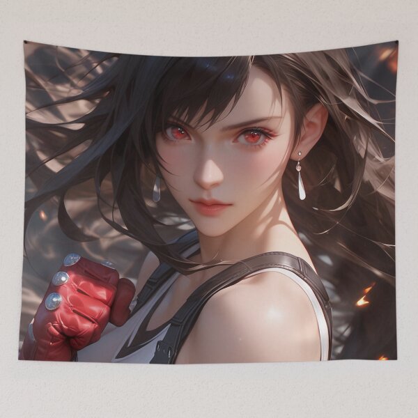 Item preview, Tifa Lockhart 011 designed and sold by Raziel619 Prints.