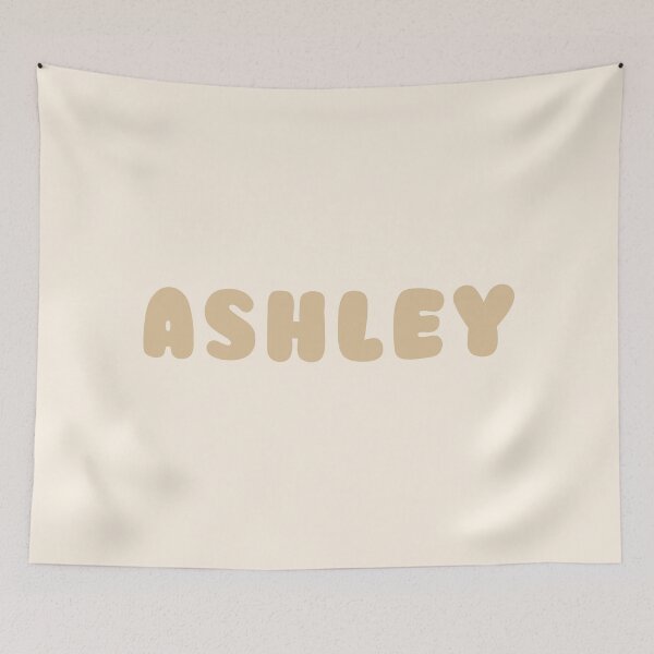 Item preview, Beige Ashley – Minimalist Personalized Name Design designed and sold by karolinahinc.