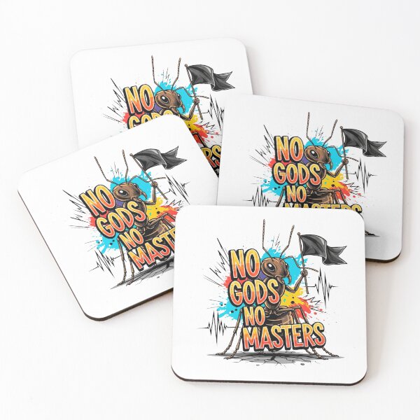 Item preview, No Gods No Masters Ant designed and sold by SholoStudio.
