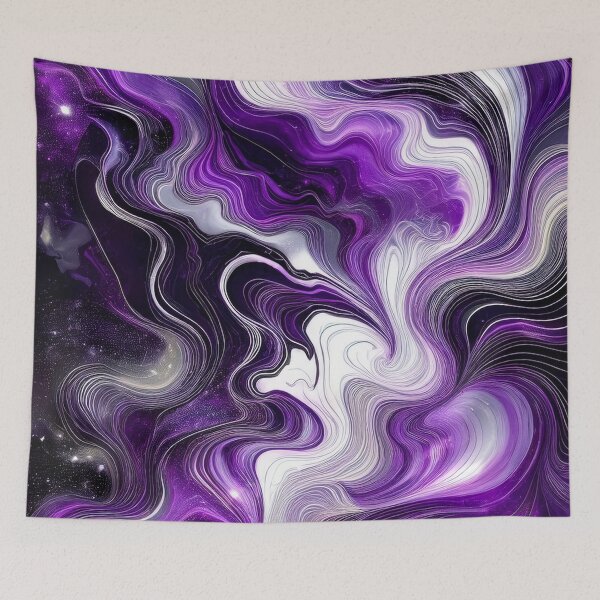 Item preview, Purple Motion - Abstract Marble designed and sold by RockitBaby.