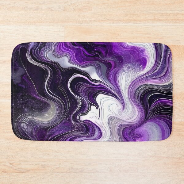Item preview, Purple Motion - Abstract Marble designed and sold by RockitBaby.