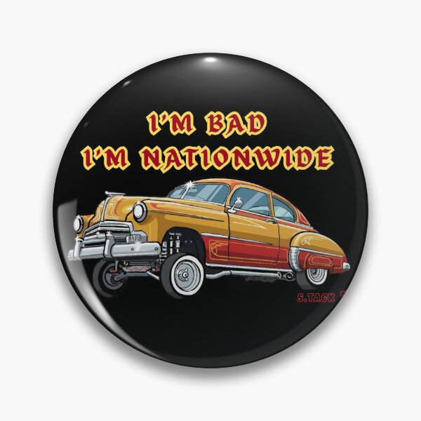 Item preview, I'M BAD I'M NATIONWIDE ATTITUDE designed and sold by Arty-Coop.