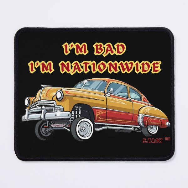 Item preview, I'M BAD I'M NATIONWIDE ATTITUDE designed and sold by Arty-Coop.
