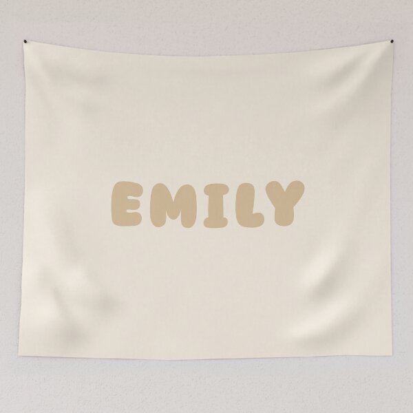 Item preview, Beige Emily – Minimalist Personalized Name Design designed and sold by karolinahinc.