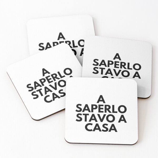 Item preview, A SAPERLO STAVO A CASA designed and sold by ChillFinBull.