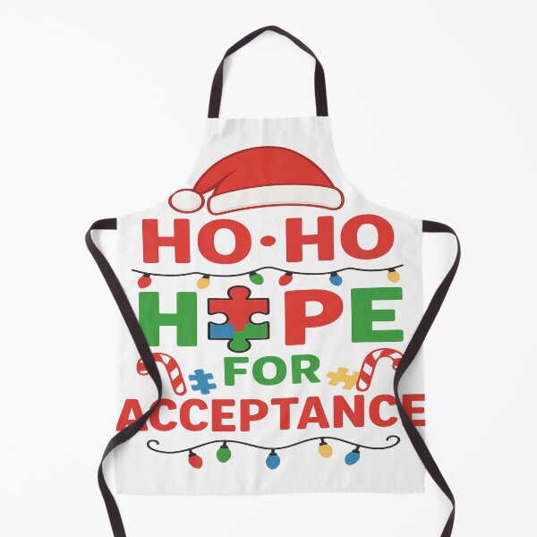 Item preview, Ho Ho Hope for Acceptance – Autism Awareness Christmas Design designed and sold by techtrinket.