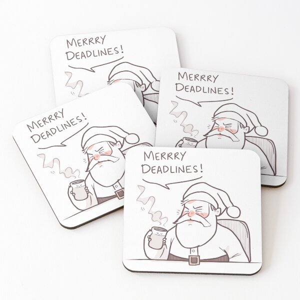 Item preview, Merry Deadlines — Christmas Office Meme designed and sold by xMErCUrY03x.