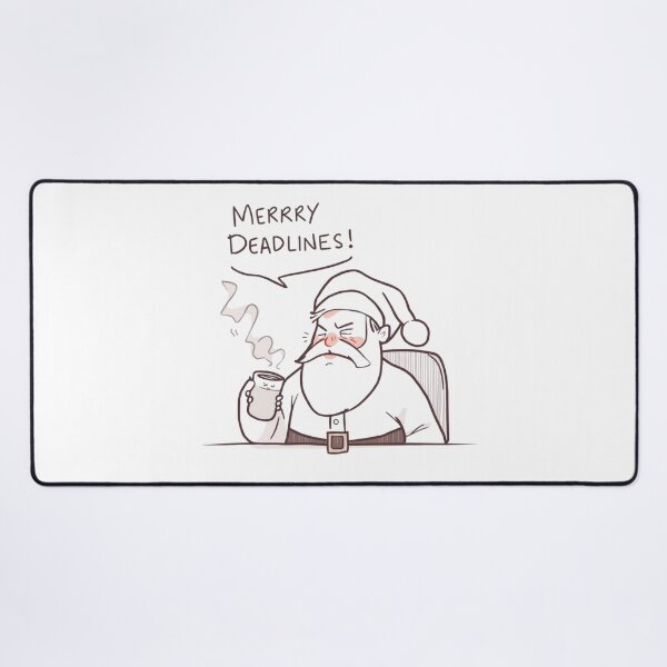 Item preview, Merry Deadlines — Christmas Office Meme designed and sold by xMErCUrY03x.