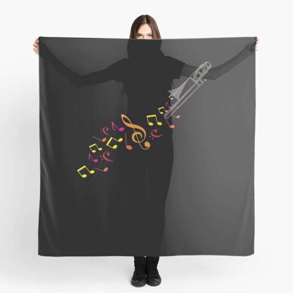 Item preview, Trombone And Musical Notes designed and sold by TomGiantDesigns.
