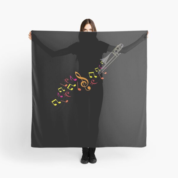 Item preview, Trombone And Musical Notes designed and sold by TomGiantDesigns.