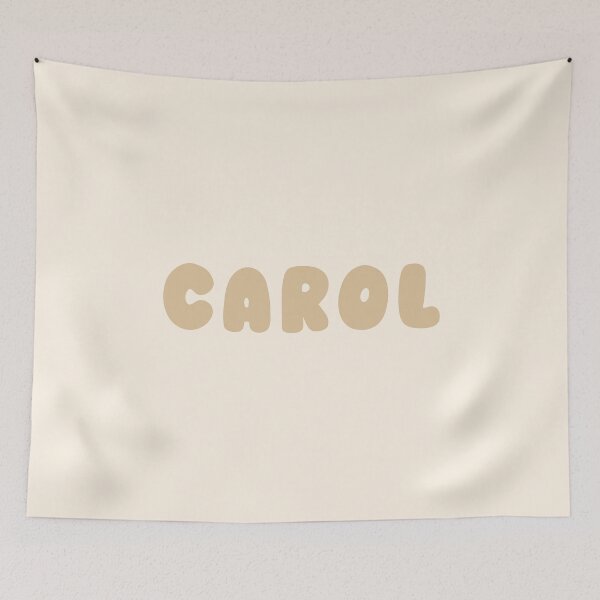 Item preview, Beige Carol – Minimalist Personalized Name Design designed and sold by karolinahinc.