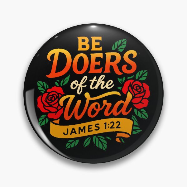 Item preview, James 1:22 Be Doers Of The Word designed and sold by plushism.