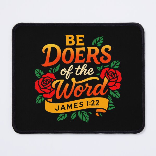Item preview, James 1:22 Be Doers Of The Word designed and sold by plushism.