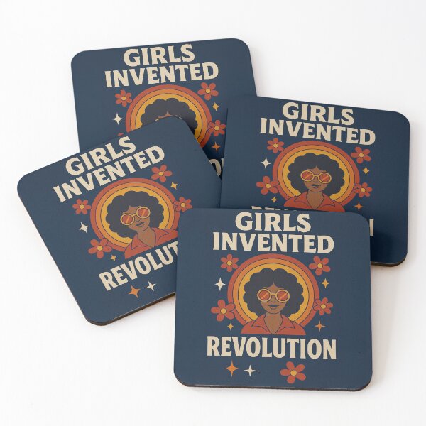 Item preview, Girls Invented Revolution designed and sold by UnitedThreads.