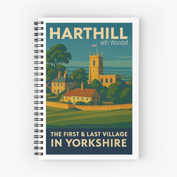 Item preview, Iglesia del pueblo de Harthill y antigua rectoría. designed and sold by Paul Rowland.