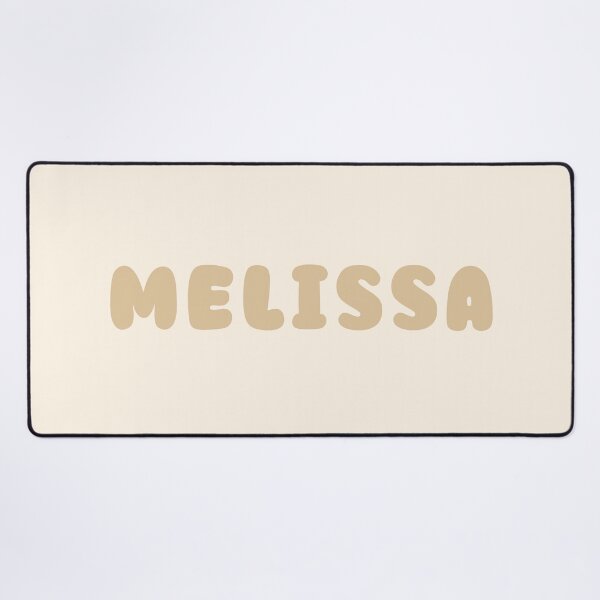 Item preview, Beige Melissa – Minimalist Personalized Name Design designed and sold by karolinahinc.