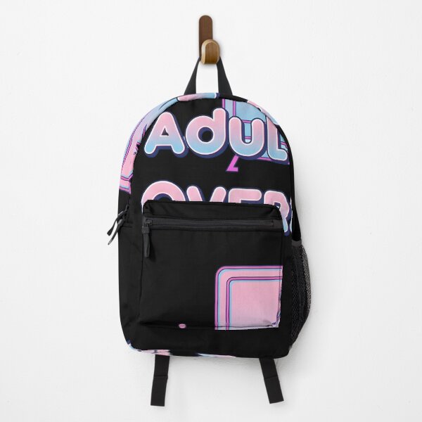 Item preview, Adulting is Overrated Y2K Vaporwave Design designed and sold by MofazStyle.