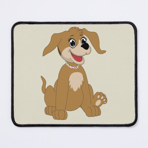Item preview, Happy cartoon dog, beige designed and sold by HA-Design-Kunst.