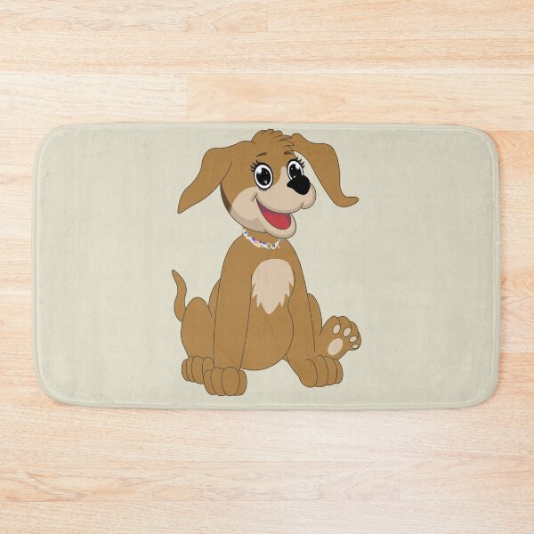 Item preview, Happy cartoon dog, beige designed and sold by HA-Design-Kunst.