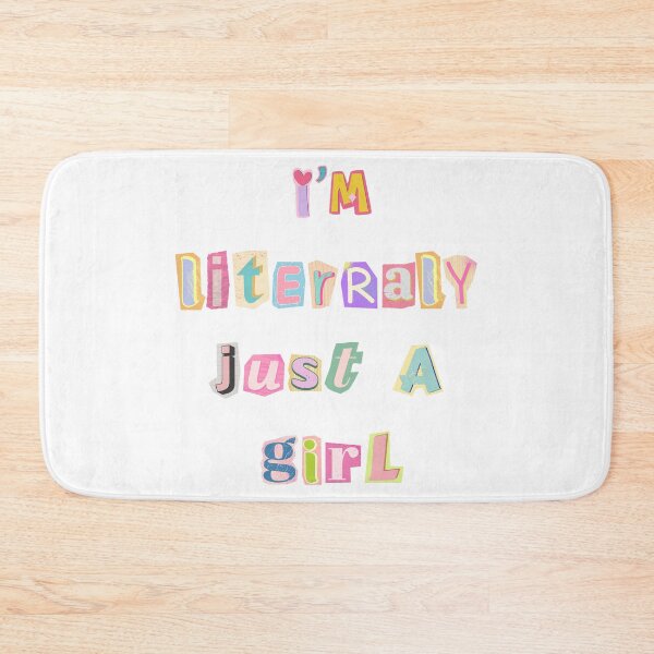 Item preview, Retro Magazine Letters - “I’m Literally Just A Girl” designed and sold by SaltedBeachPaperie.