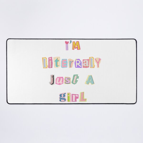 Item preview, Retro Magazine Letters - “I’m Literally Just A Girl” designed and sold by SaltedBeachPaperie.