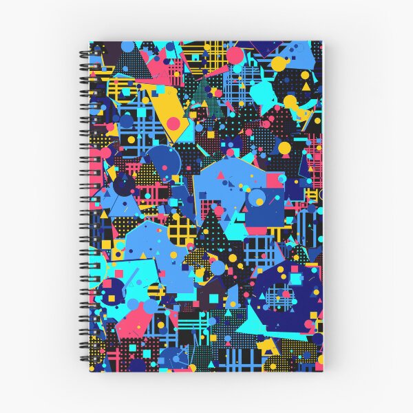 Item preview, Hyper-Neon Abstract Generative Art | Electric Blue & Purple Geometric Design designed and sold by itsmig.