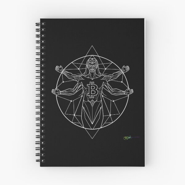 Item preview, Bitcoin Sacred Guardian – Cosmic Crypto Protection Symbol designed and sold by Benito Del Ray.
