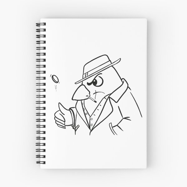Item preview, Mobster Penguin designed and sold by Luke Landwehr.